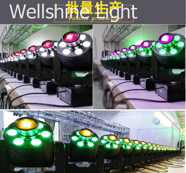 Free shipping 2PCS/LOT Party disco light led spot moving head | Лампы и освещение