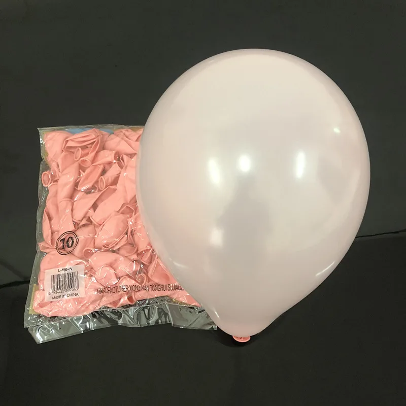 12 100Pcs birthday balloons 10inch 1.5g Latex Helium balloon Thickening Pearl party balloon Party Ball kid child toy wedding ballon - Цвет: 12