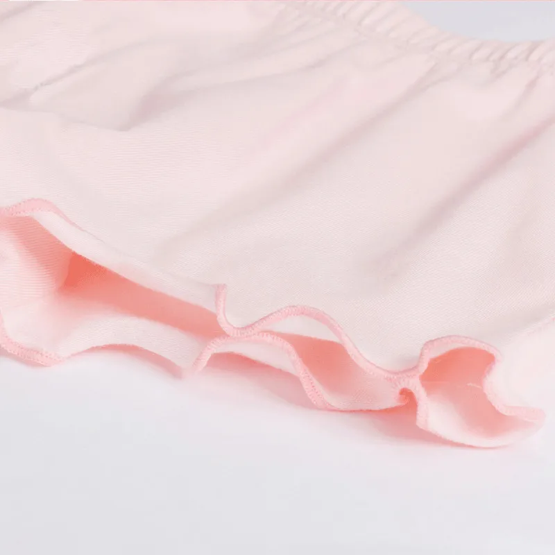 2 предмета короткие штаны с оборками для девочек нижнее белье из модала Леггинсы