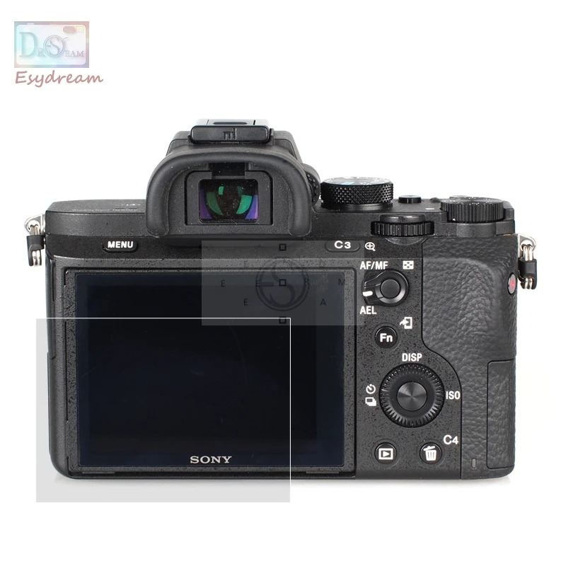 

2pcs Soft LCD Display Screen Plastic Film Protector for Sony A1 A7 II III / A7R II III / A7S II / A7III A7RII A7C ZV-E10 Z-V1