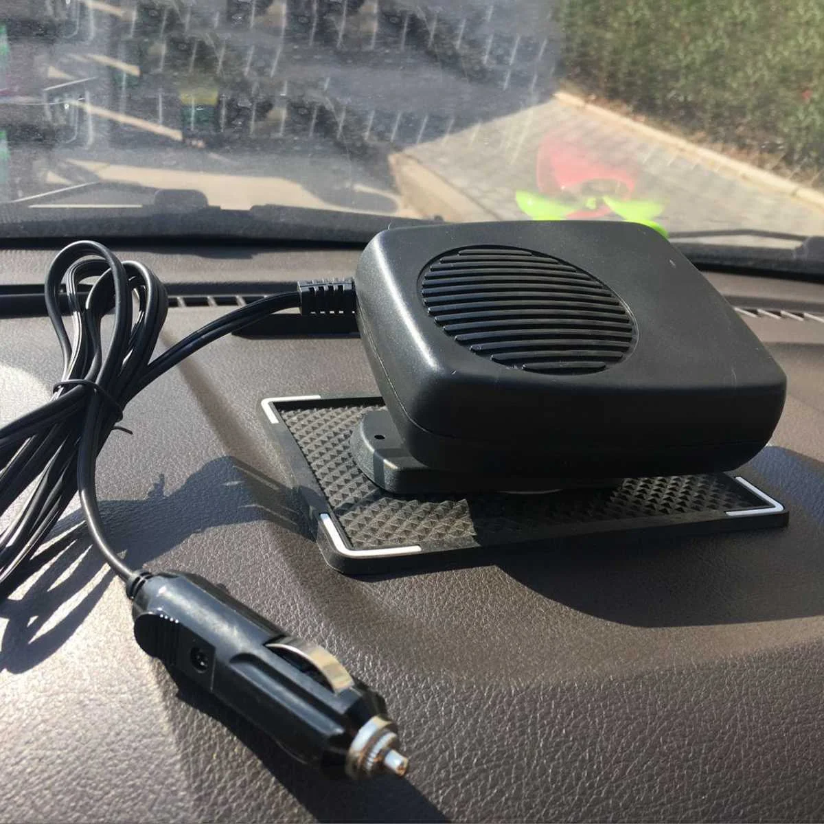 Автомобиля 12V 200 Вт автомобильного обогревателя высокого Мощность размораживание Электрический нагреватель Стекло размораживания Defog нагреватель нагревательный элемент& вентиляторы