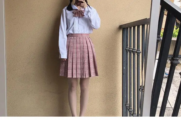 Женская клетчатая юбка в стиле Лолиты Harajuku Kawaii милые полосатые юбки милые школьные JK униформы Saia Faldas юбка Лолиты JKG1014