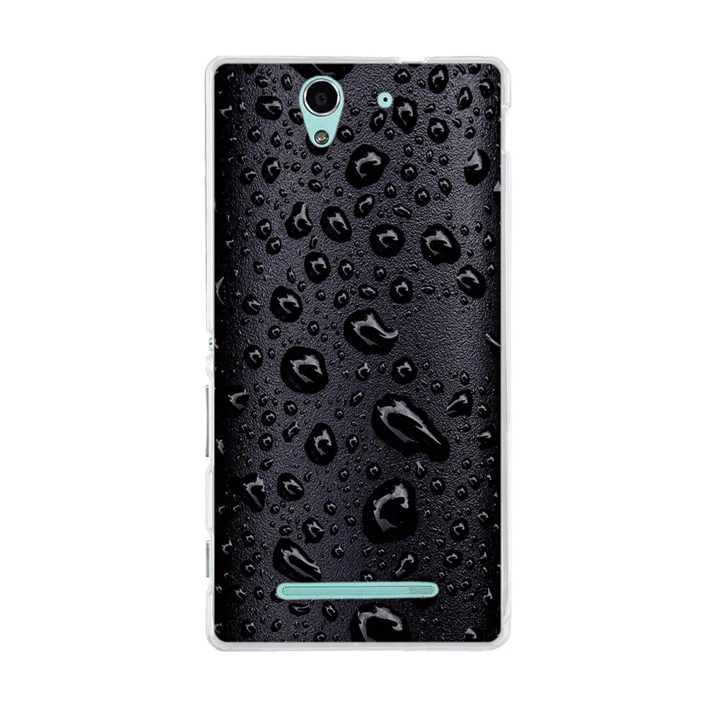 Чехол для Sony Xperia C3 D2533 5 дюймов мягкий TPU чехол C 3 чехлы c3 | Мобильные телефоны и