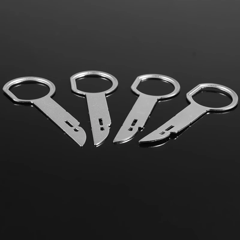 Biurlink 4 шт. автомобильная магнитола инструмент для удаления ключа Volkswagen Audi Ford|car