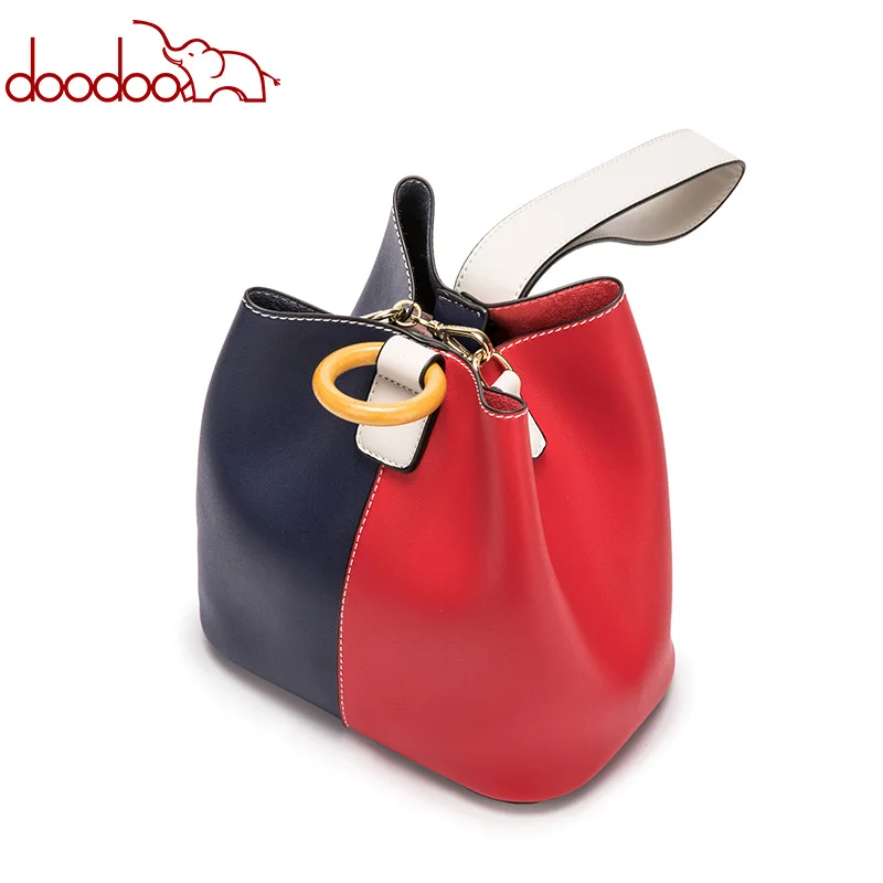 DOODOO Брендовая женская сумка-тоут сумка-ведро сумка через плечо новые женские