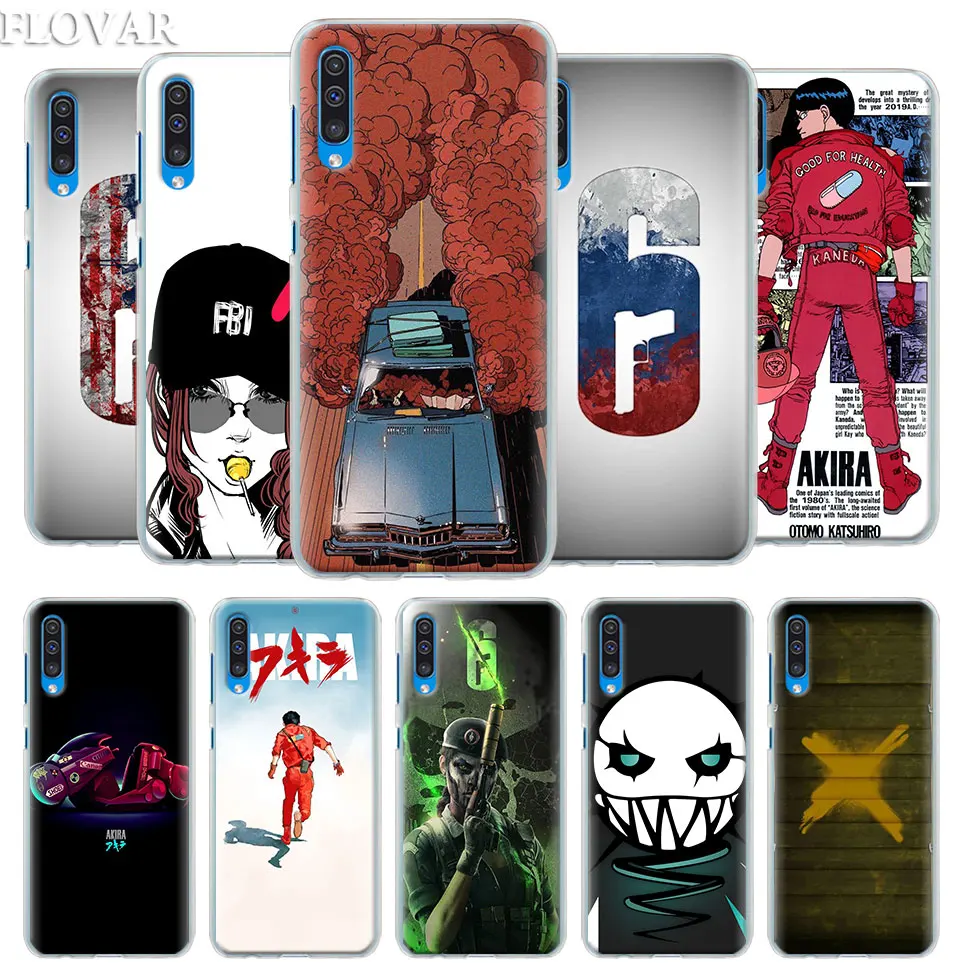 Акира Voltron Радуга шесть осада чехол КРЫШКА ДЛЯ samsung Galaxy A30 A40 A50 A70 A6 A8 плюс A7 A9 M30 чехол для телефона Coque