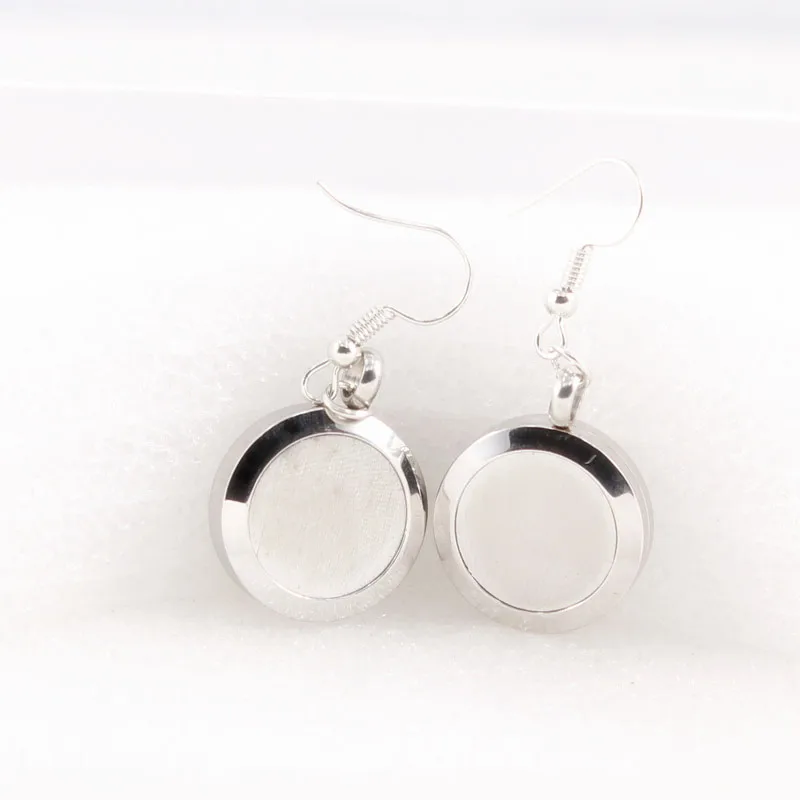 2 пар/лот Высокое качество нержавеющая сталь Мода ароматерапия эфирное масло