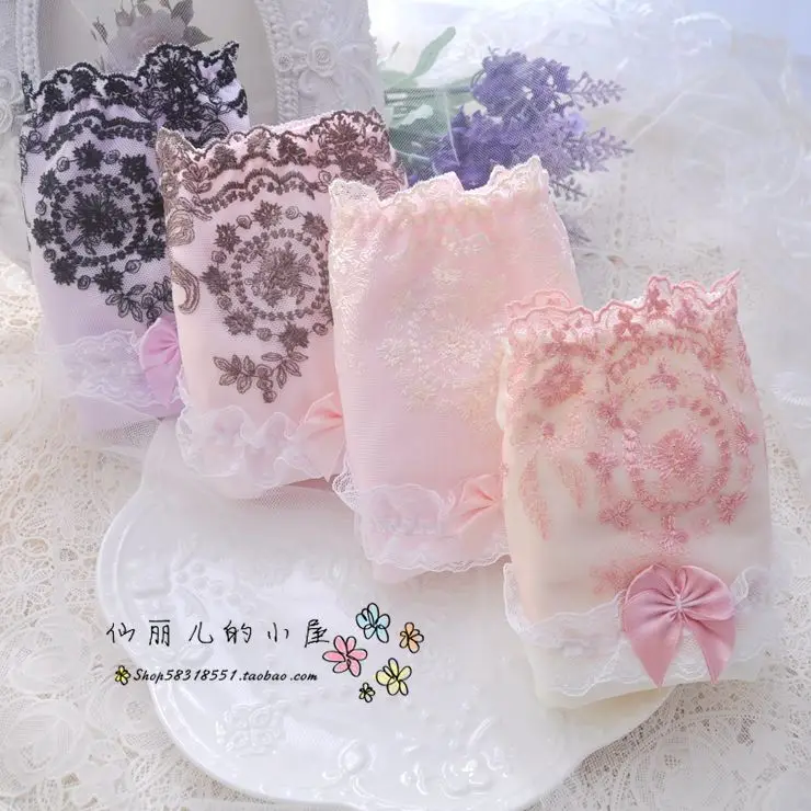 Физиология Штаны молочного шелка низкой талией Водонепроницаемый Нижнее белье