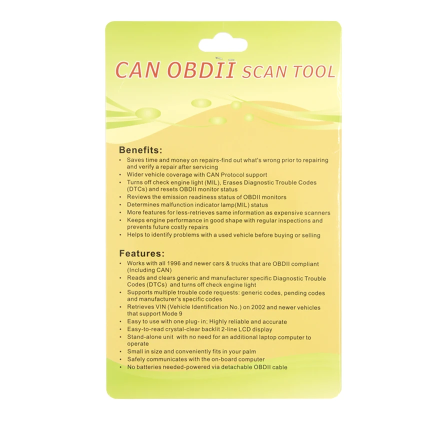 VIECAR OBD2 CY300 диагностический инструмент VC300 считыватель кодов obd obd2 автомобильный диагностический сканер Поддержка SAE J1850 PK elm327 scartool