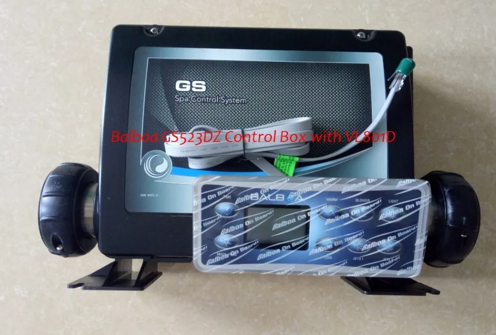 Spa conroller Balboa GS523DZ коробка управления с верхней панелью VL801D подходит для спа 3