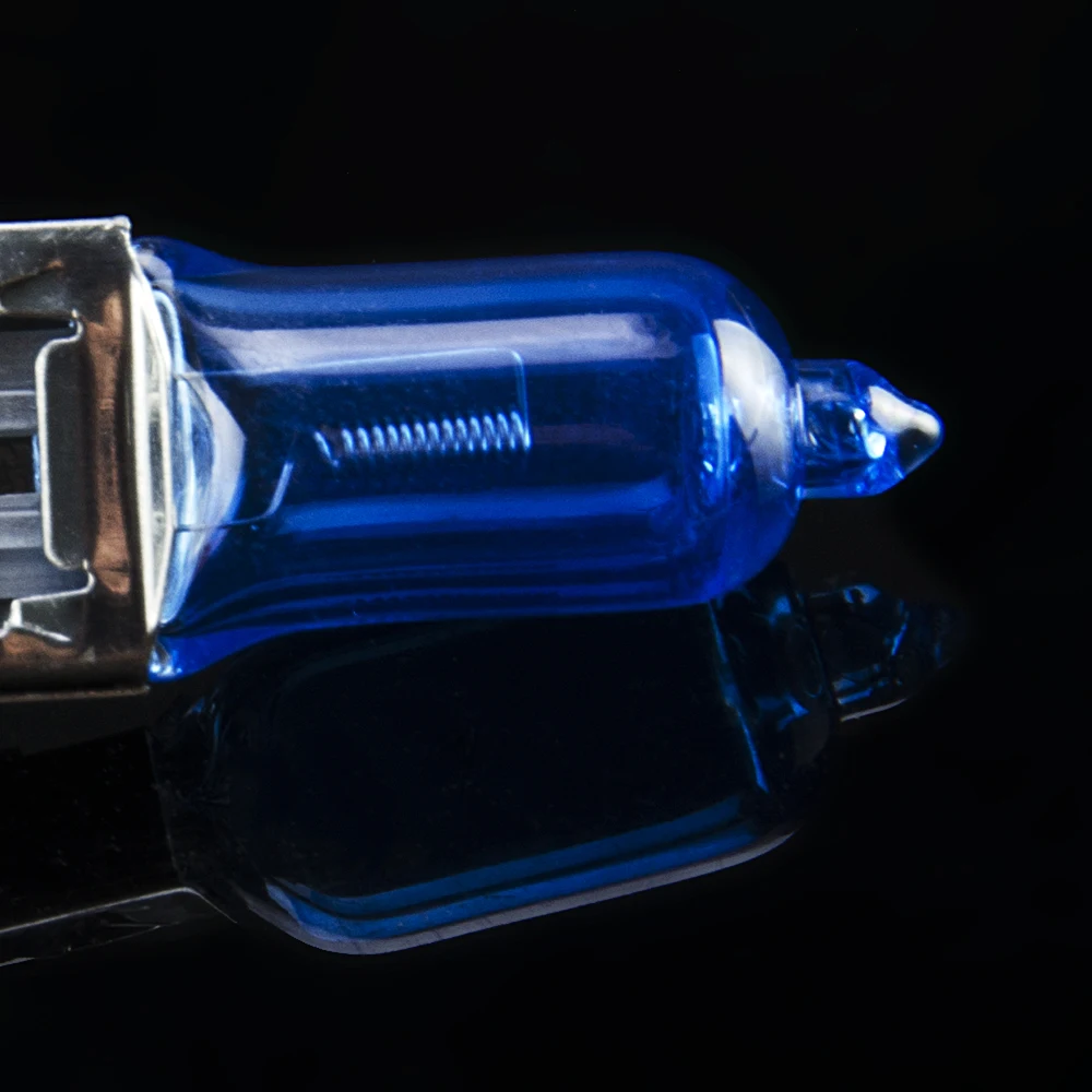 Sinovcle H1 галогенная лампа 12V 100W 5000K 2200Lm ксеноновые Темно-Синий кварцевые Стекло Автомобильные светодиодные лампы фар супер белый
