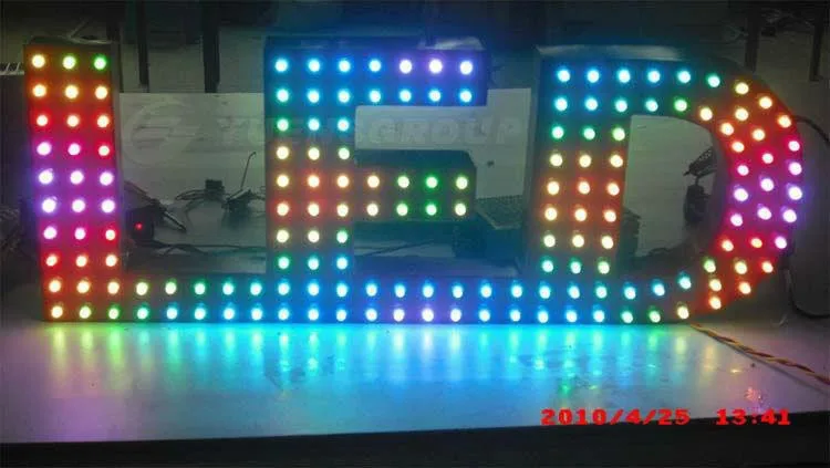 Outdoor advertising signs lights Pixel Light Module UCS1903 LED pixel exposed light string Waterproof IP65 12mm 50pcs | Лампы и