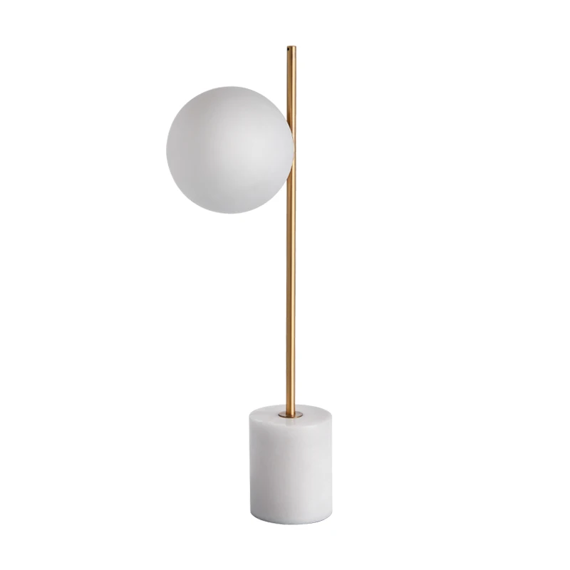 Современный стеклянный стол лампы скандинавские простые спальни прикроватная