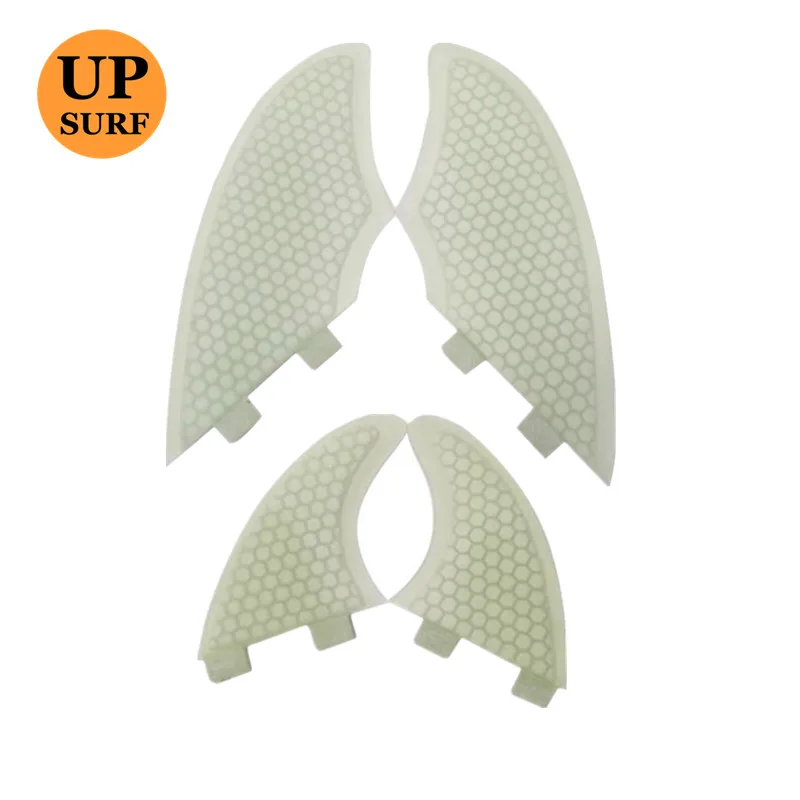 Плавник для серфинга FCS quad fins набор плавники килевые/GX черные quillas twin маленькие