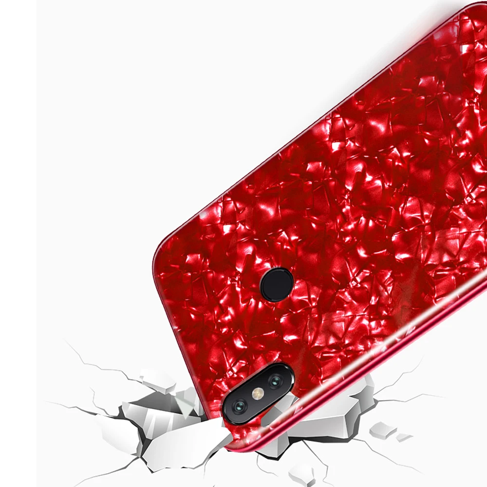 Luxury Tempered Glass Cover For Xiaomi Redmi Note 5 Case Hard Shell Coque Xiomi Pro |