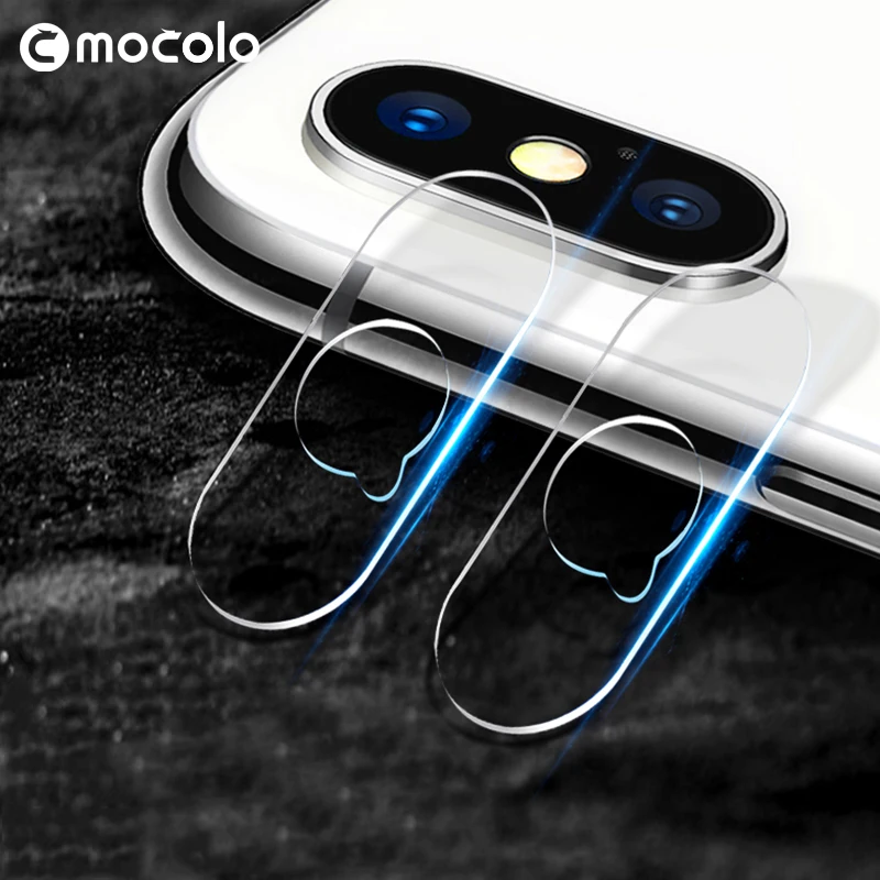 Горячая продажа Mocolo Защитное стекло для экрана задней камеры iPhone X 9H 2.5D
