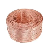 1pcslot yt1535b copper braided strap 2 5mm2 conductive band copper strip length 1 meter copper wire free shipping diy