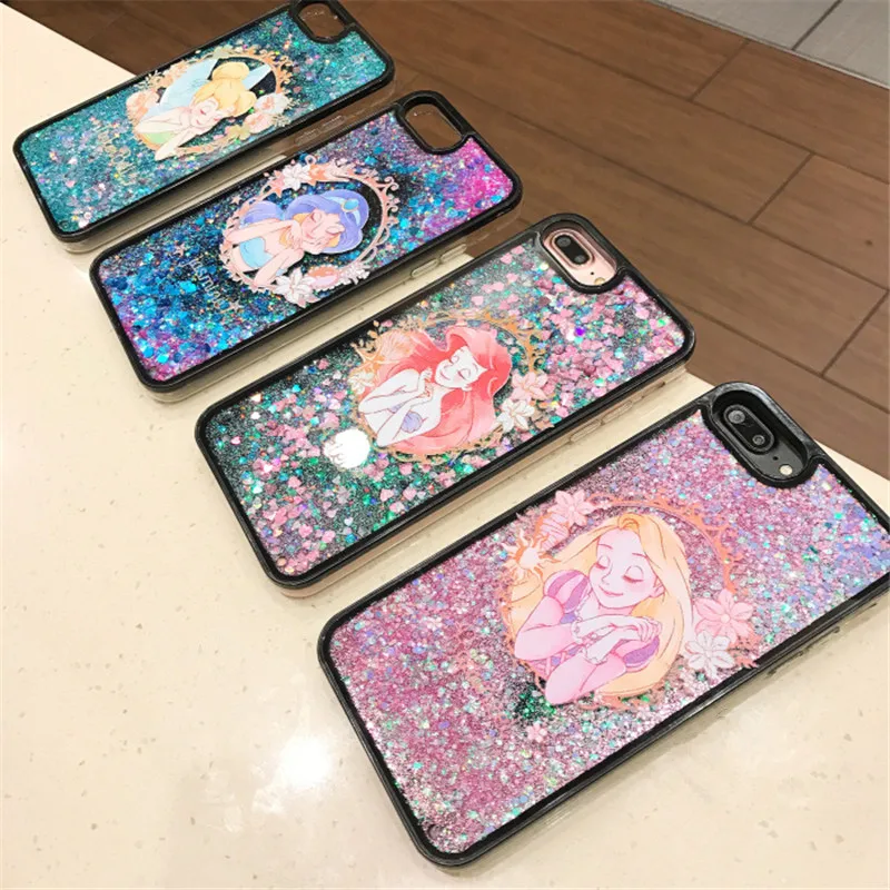 Мягкий чехол-накладка из ТПУ для iPhone 6 6S 7 Plus со сказочным рисунком в виде