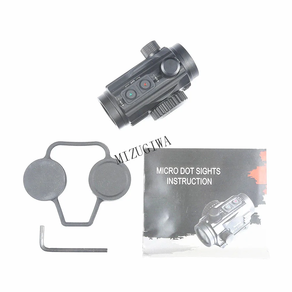 Тактический голографический 5 MOA Dot Micro Red Green прицел направляющая для прицела