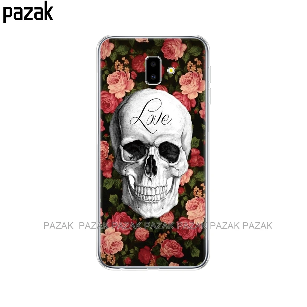 34358 Чехол для samsung J6 Plus Мягкий с рисунком из ТПУ чехол для samsung Galaxy J6Plus J6+ J 6 Plus J610 J610F чехол s силиконовый чехол для телефона - Цвет: 34358