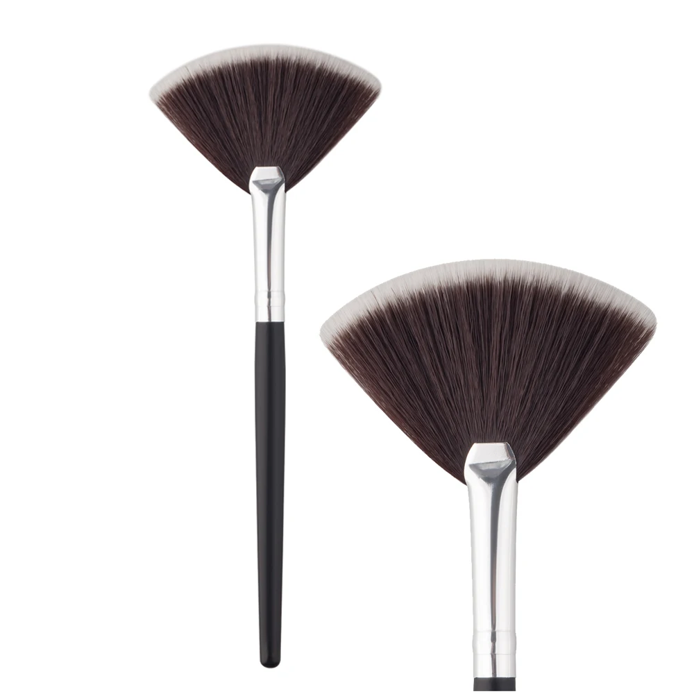 Профессиональный набор кистей для макияжа с начесом из натуральных волос 1