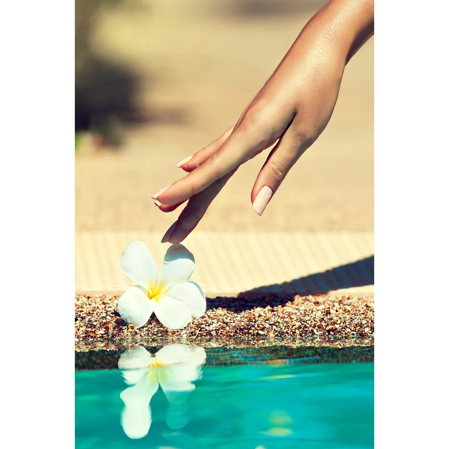 Картина из 5 частей распечатанная на холсте для спа-салона массажа тела ногтевой