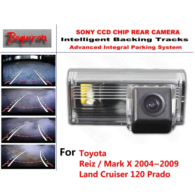 Парковочная камера для Toyota Reiz Mark X Land Cruiser 120 Prado CCD интеллектуальная заднего вида | Камеры заднего вида для авто -32813629733