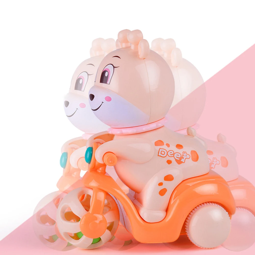 1 шт. Лидер продаж забавная заводная детская игрушка мультяшный щенок машина