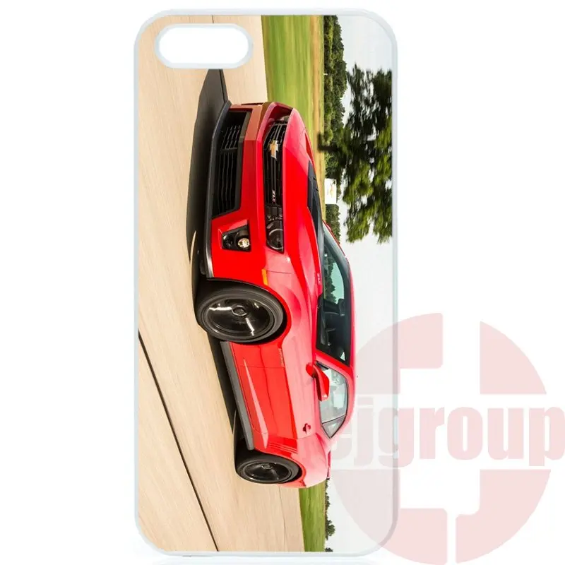Мода Ячейки Случае Для Apple iPhone 4 4S 5 5C SE 6 S 7 Плюс 4.7 5.5 iPod Touch Прохладный Chevrolet Camaro