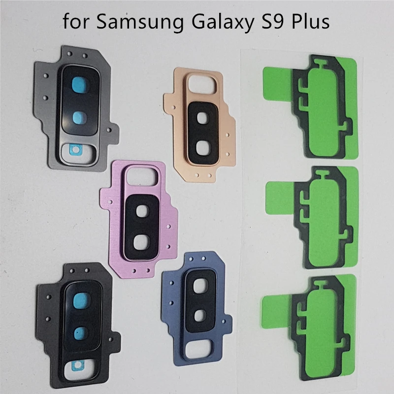 Для Samsung Galaxy S9/ S9 Plus G960f G965f задняя камера стеклянная крышка объектива с рамкой