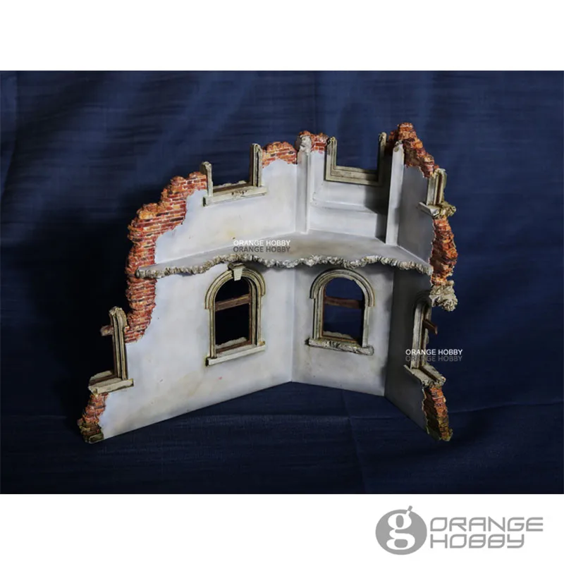 OHS CrazyKing DY35001 1/35 руин сцена европейская архитектура в сборе аксессуары для