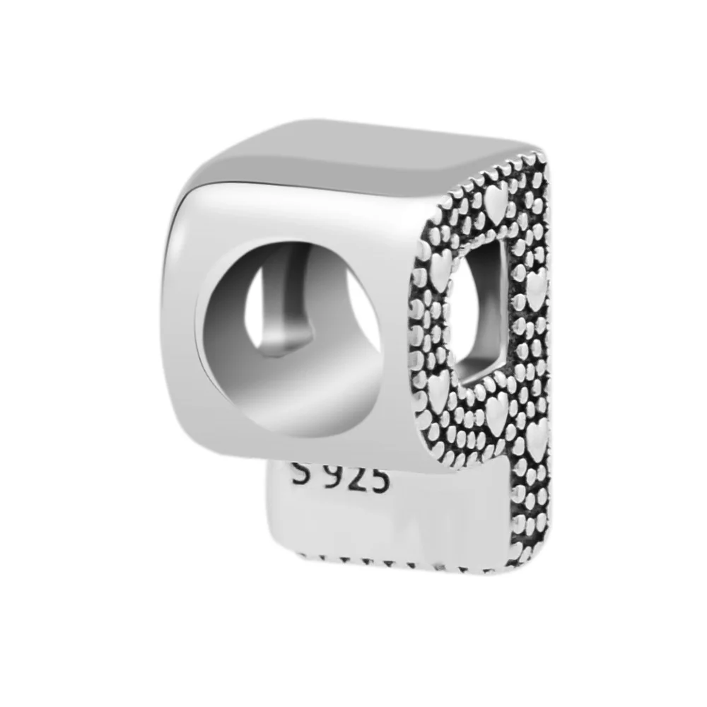 CKK Beads 2018 Letter P Charm Bead Fit Original Bracelets sterling silver jewelry Charms DIY beads for making | Украшения и