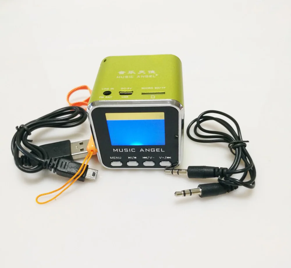 FM радиоприемник с будильником ЖК дисплеем|Портативные колонки| |