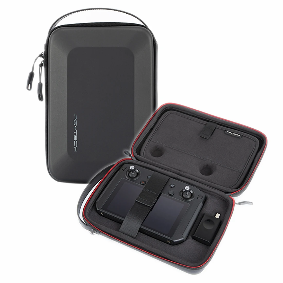 PGYTECH 6 в 1 комплект для DJI Mavic 2 Смарт контроллер сумка защитный чехол солнцезащитный козырек протектор экрана усилитель сигнала подарок