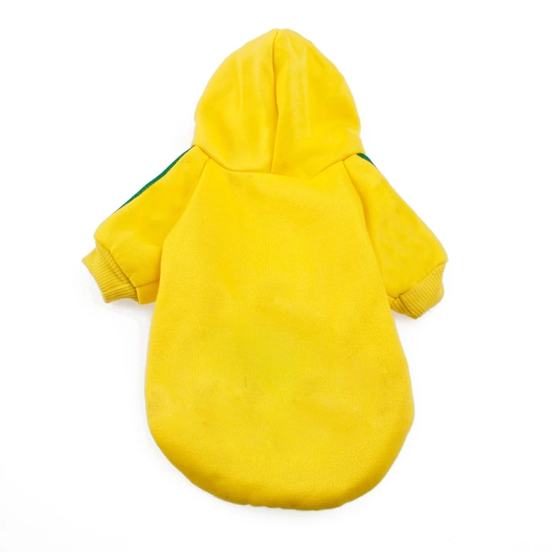 Yellow Новинка, одежда для домашних животных, толстовки для собак на весну-осень, толстовки для собак для отдыха, для маленьких кошек, больших собак, Размеры S-XL, товары для домашних животных - Цвет: Yellow