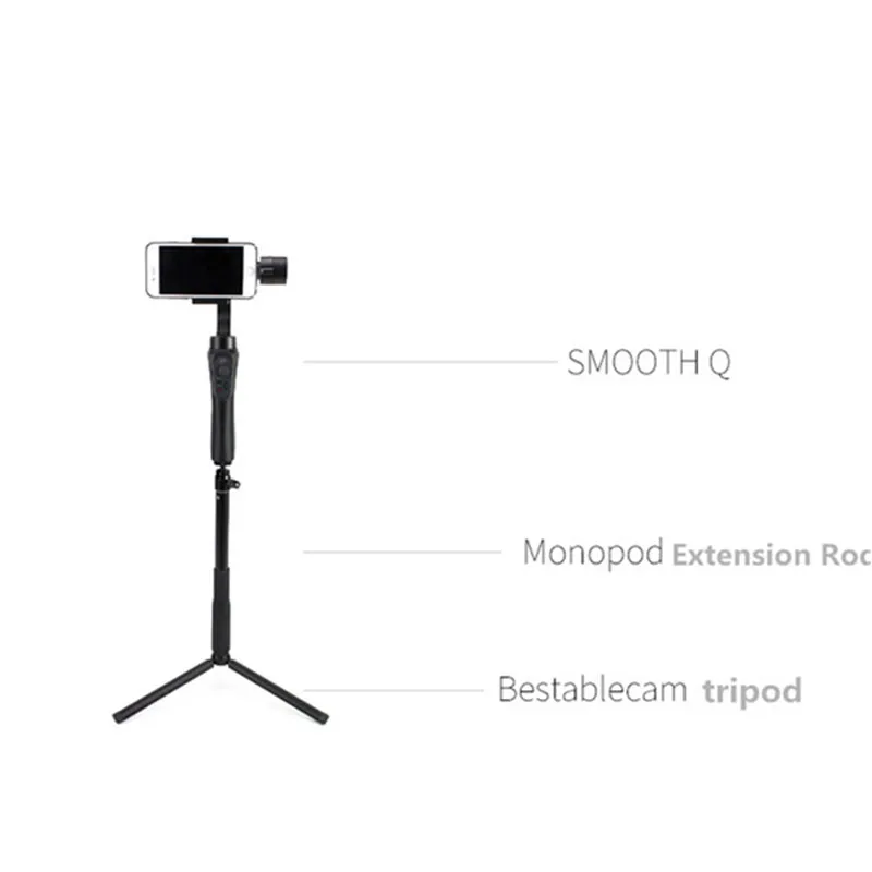 Телескопическая штанга из алюминиевого сплава для Zhiyun Smooth Q 3/4 SPG DJI Osmo mobile 1/2
