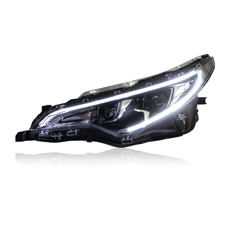 Ownsun New Eagle Eyes светодиодный DRL Bi xenon объектив для проектора фары Toyota Levin 2014 2016|headlights