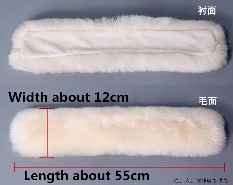 Шарф-свитер женский из искусственного меха на осень и зиму