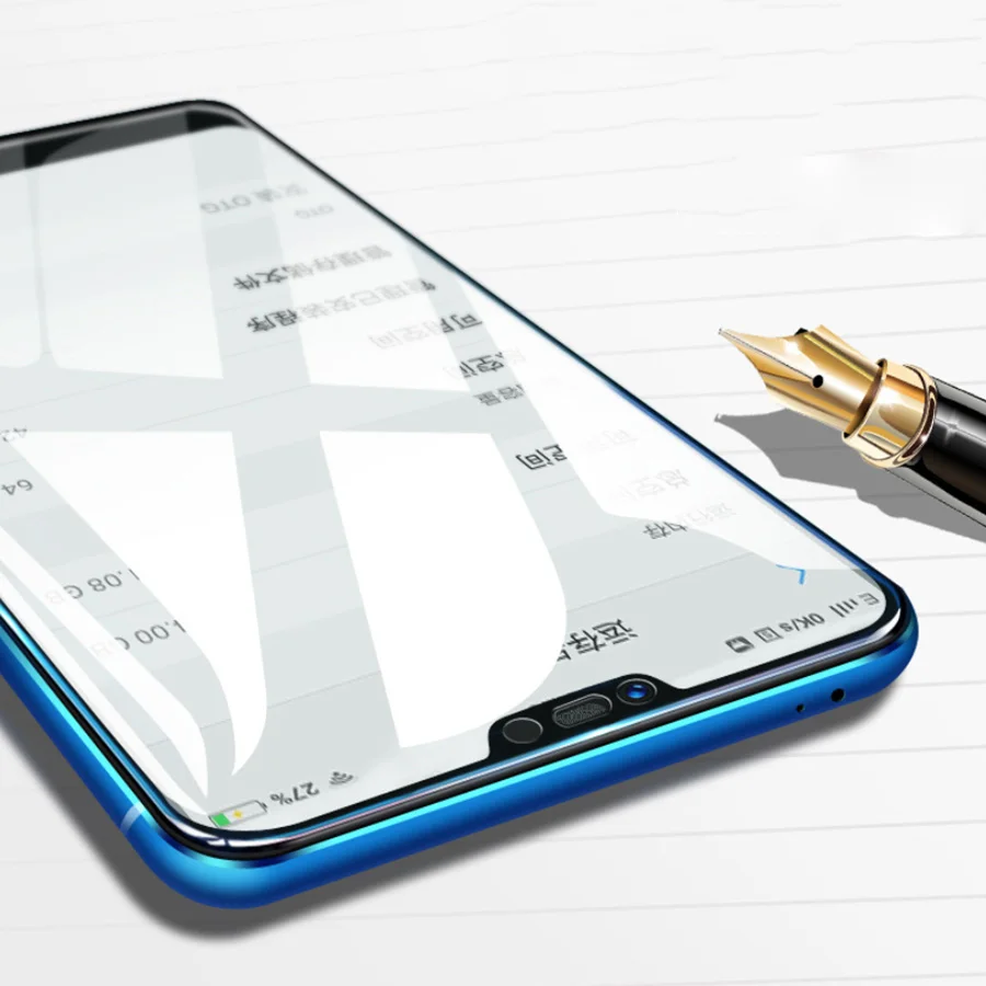 Прозрачное стекло для Huawei Honor 10 полное покрытие закаленное 9H 2.5D Противоударная
