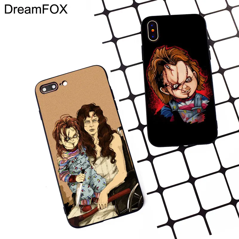 M186 Charles Lee Ray Chucky Черный силиконовый чехол для Apple iPhone 11 Pro XR XS Max X 8 7 6 6S Plus 5 5S 5G SE |