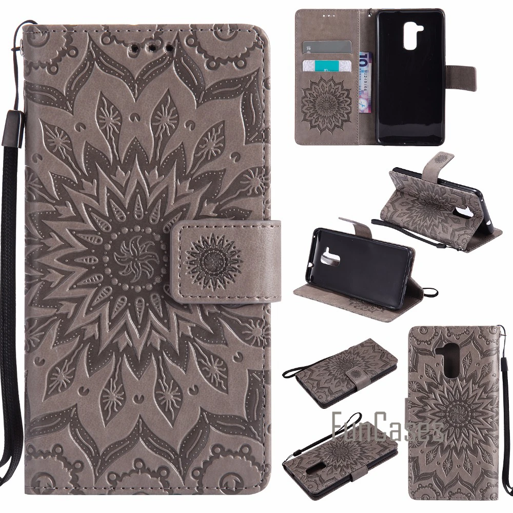 Рельефный чехол на магнитном замке coque huawei Honor 5C Чехол fundas 5 2 дюймов + держатели для