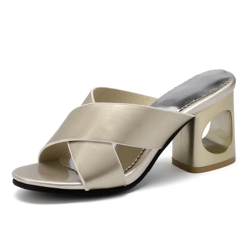 Женские босоножки в римском стиле FEDONAS желтые однотонные туфли на необычном