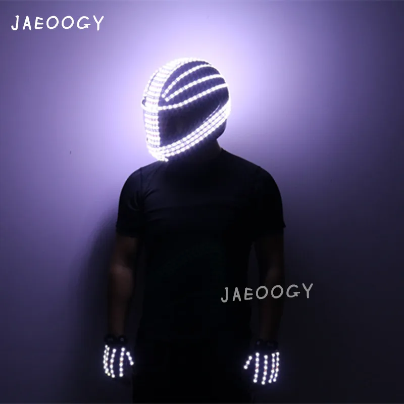 СВЕТОДИОДНЫЙ световой Перчатки для мотоцикла автомобильного освещения шлемы