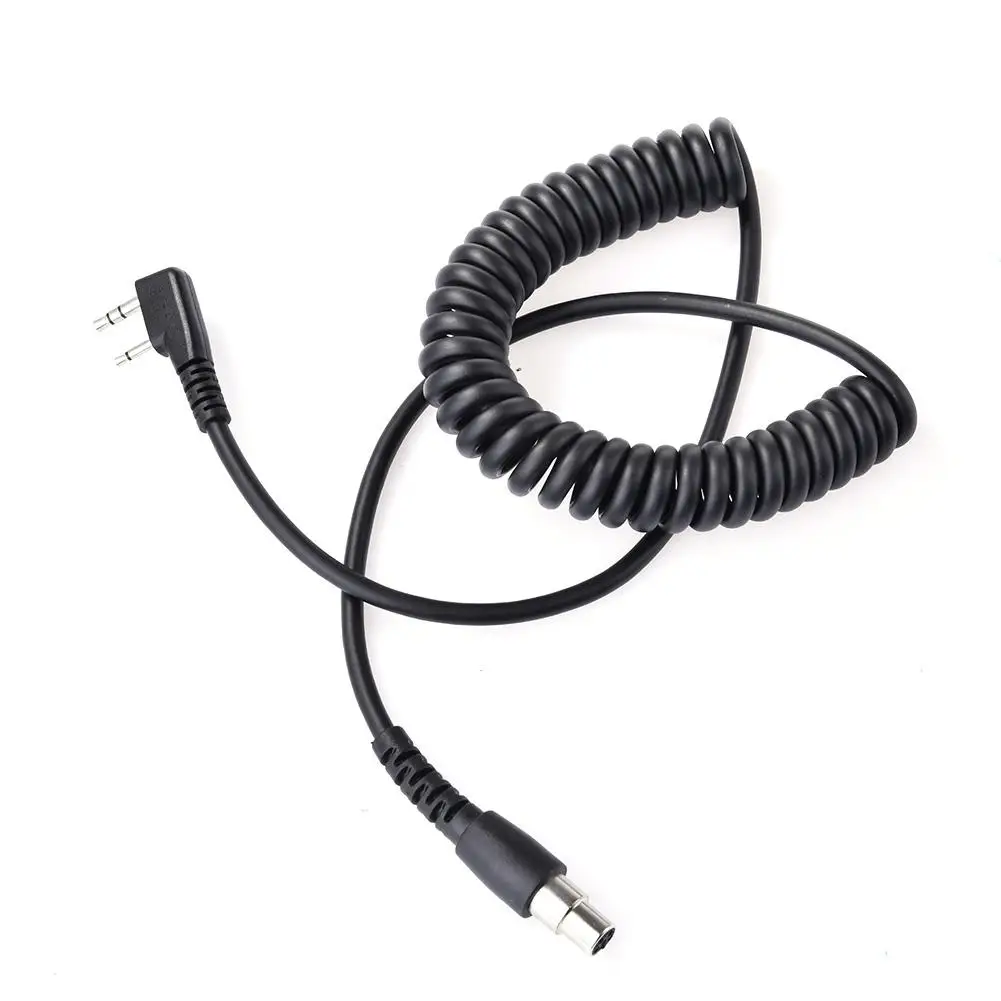 CC MOT Motorola Катушка Шнур K кабель для HYT Kenwood Baofeng 2 контактный до 5 двухсторонний