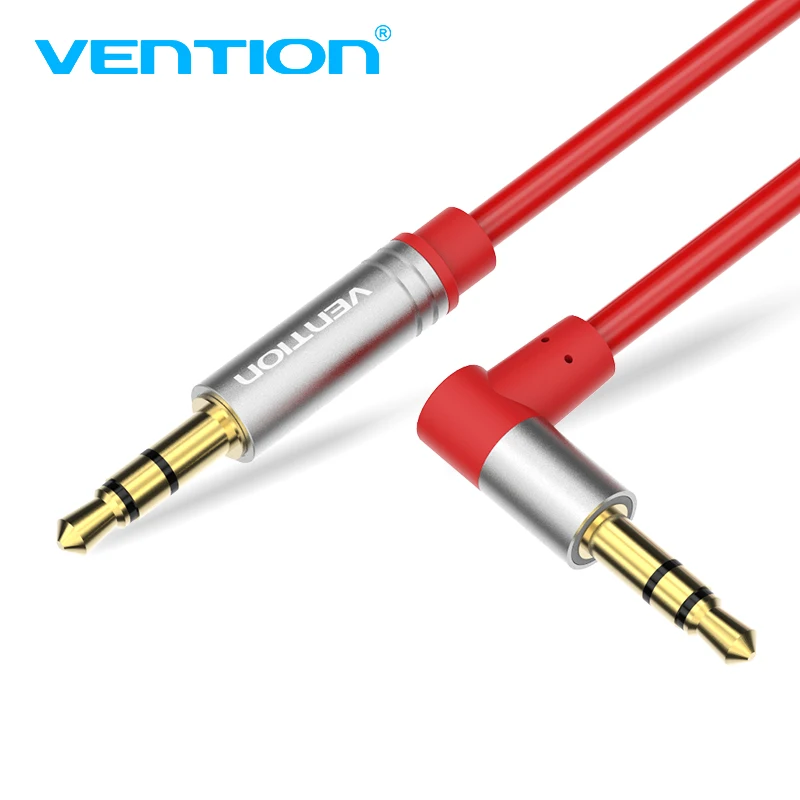 Vention 3 5 мм аудио кабель Male Jack to 90 градусов Aux для автомобиля iphone 7 смартфон наушники