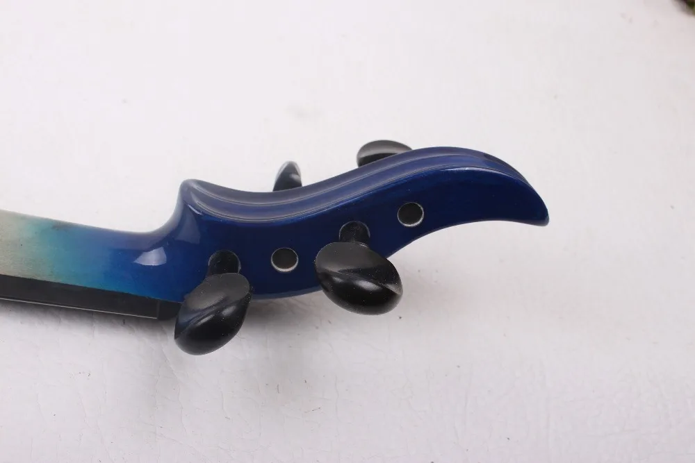 Одна 4/4 электрическая скрипка новая форма много цветов твердая древесина черный