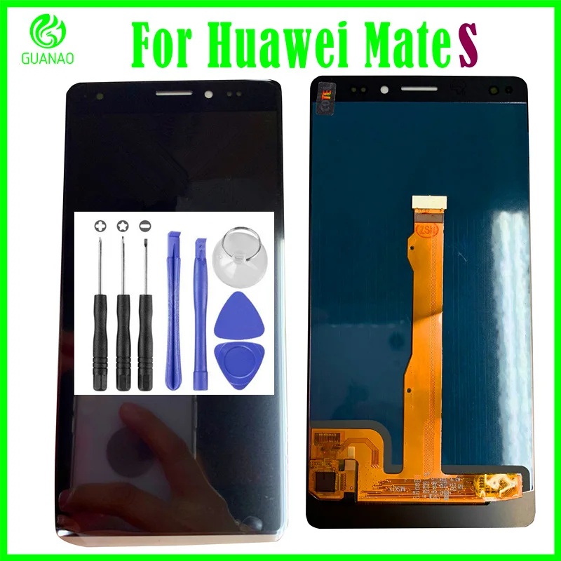 ЖК дисплей GUANAO с сенсорным экраном 5 дюйма AMOLED для HUAWEI Mate S дигитайзером в сборе