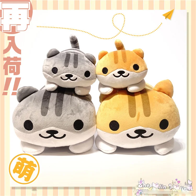 Игрушки для SAN X аниме Neko Atsume Kutusita Nyanko плюшевые игрушки кошек кавайные сапоги