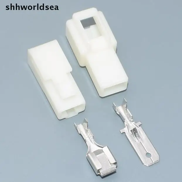 Shhworldsea 10 комплектов 1 контактный DJ7011 Электрический разъем для аккумулятора и жгут