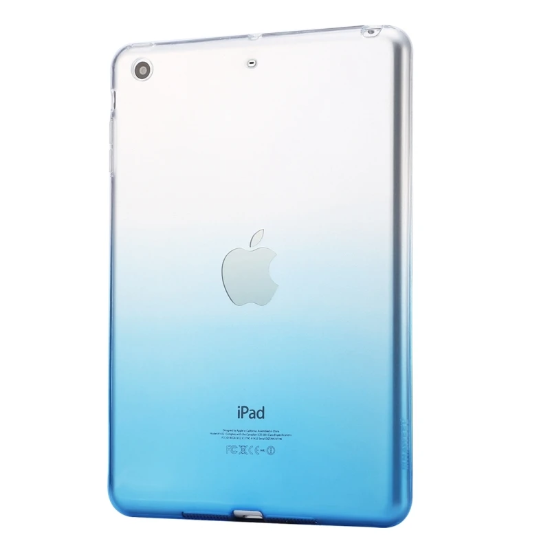 Градиентный ТПУ чехол для iPad 2 3 4 9 7-дюймовый прозрачный Тонкий планшета